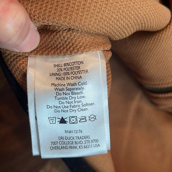 New Dri duck hooded insulated coat - Picture 12 of 16